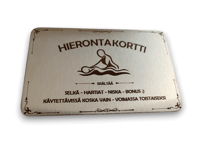 Hierontakortti Hierontakortti