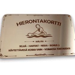 Hierontakortti