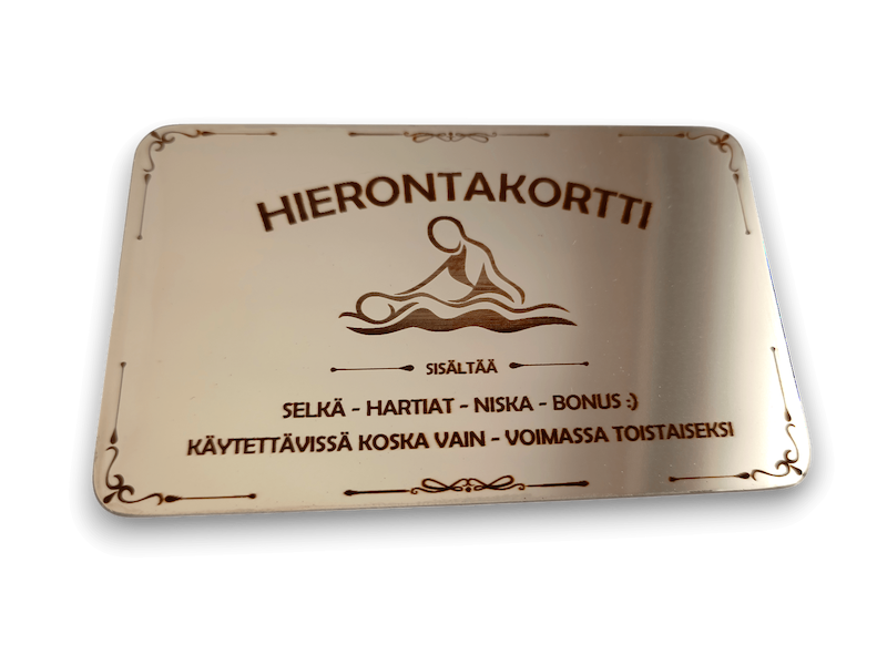 Hierontakortti Hierontakortti